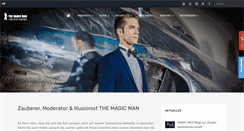 Desktop Screenshot of magic-man.de